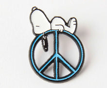 Snoopy Peace Enamel Pin Badge