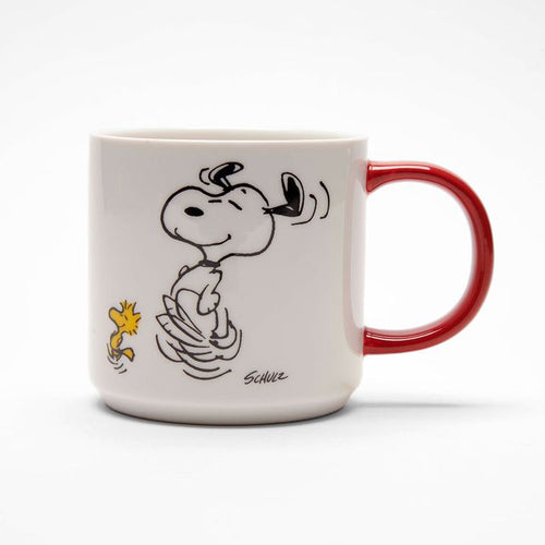 snoopy to dance is to live mug