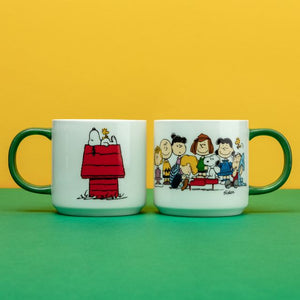 snoopy and the gang mug