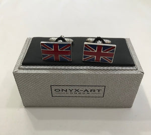 union jack cufflinks