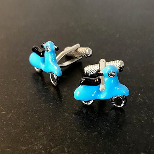 blue vesper cufflinks